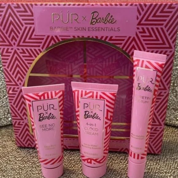 🌟HP🌟💙🧚‍♀️PUR x Barbie DISCONTINUED Skin Essentials Set NWT - Picture 1 of 6